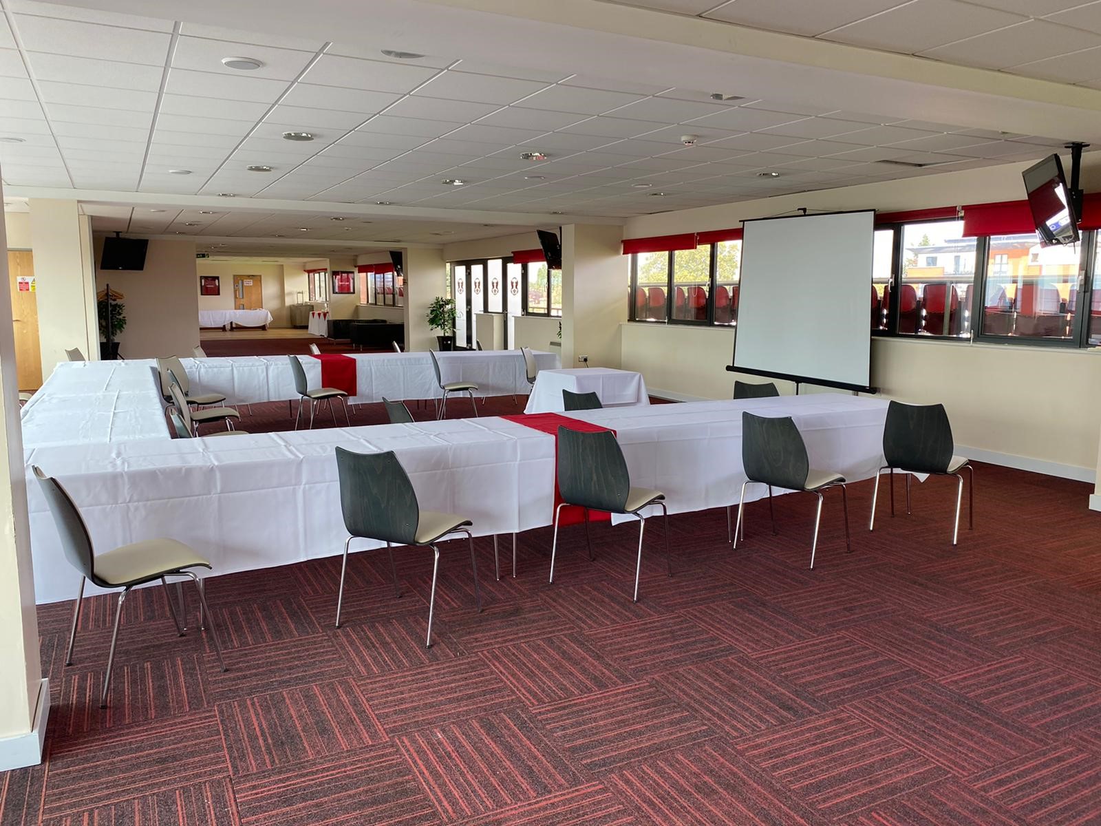 Meeting room for presentation